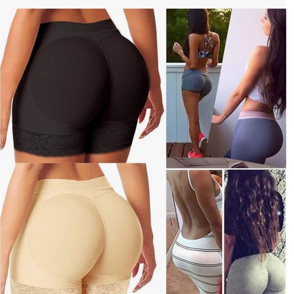 The Perfect Sculpt Black Padded Shorts